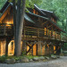 The Nantahala River Lodge at Dusk - The Fireflies will arrive soon. Magic in the Smoky Mountains